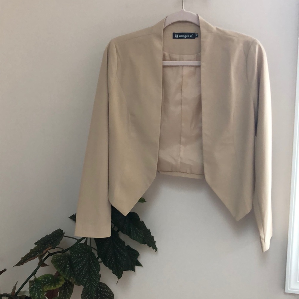 Beige blazer